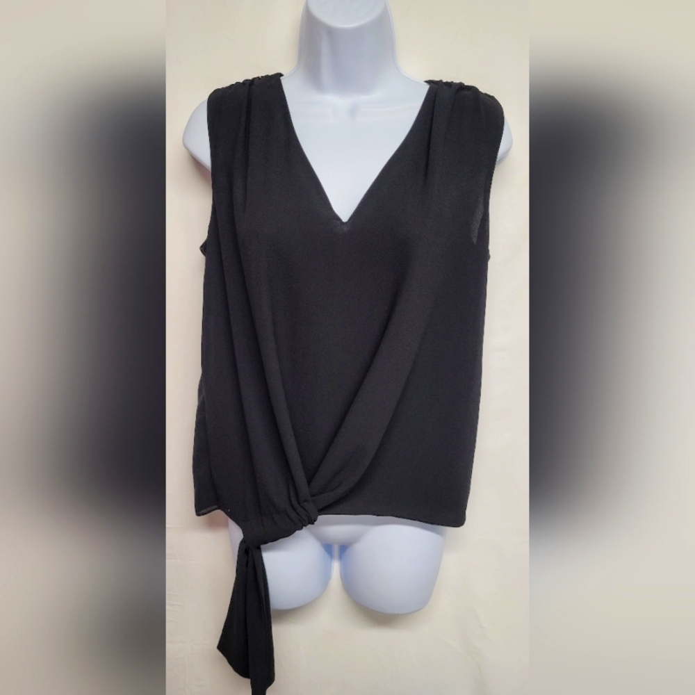 Naked Zebra S Lined Black Top Excellent Condition